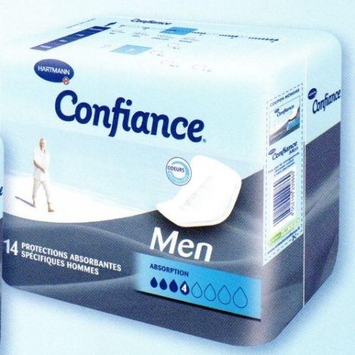 serviette hygiènique men confiance 4 gouttes